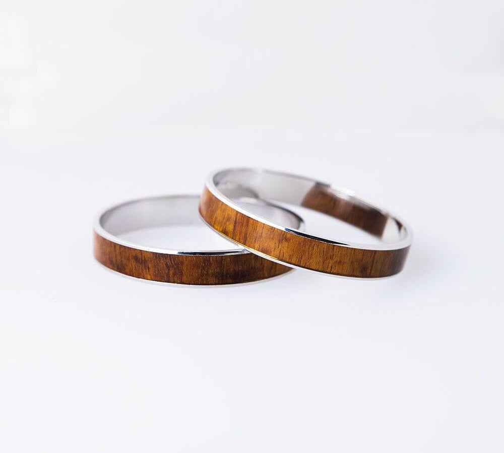 Koa Wood Bangle Bangle Island by Koa Nani 