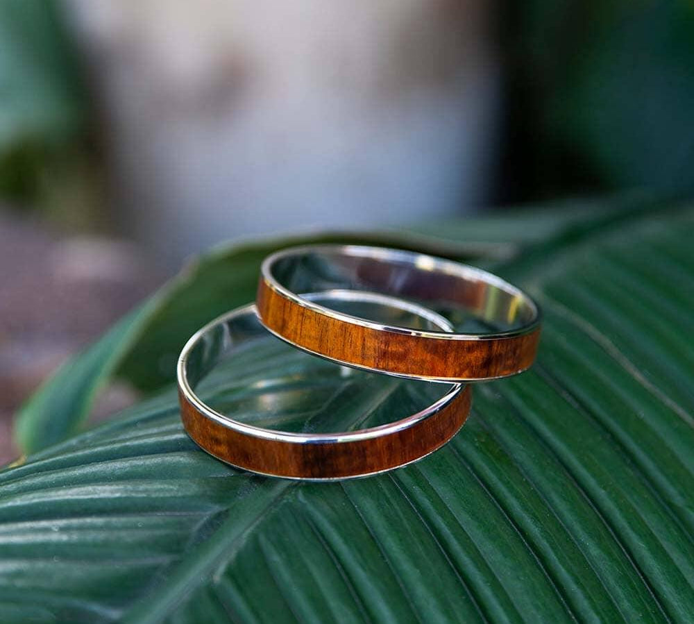Koa Wood Bangle Bangle Island by Koa Nani 12mm 