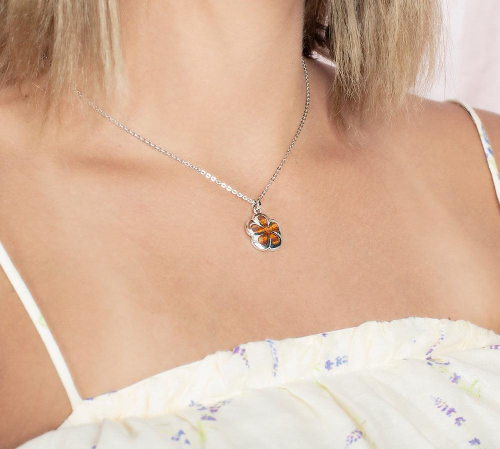 Koa Wood Blossom Pendant Pendant Island by Koa Nani 