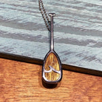 Koa Wood Canoe Paddle Pendant Pendant Island by Koa Nani 