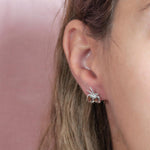 Koa Wood Coconut Earrings Earrings Island by Koa Nani 