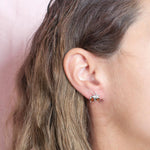 Koa Wood Coconut Earrings Earrings Island by Koa Nani 