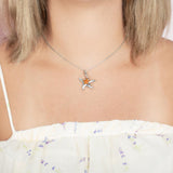 Koa Wood Dancing Starfish Pendant Pendant Island by Koa Nani 