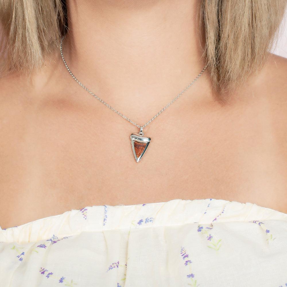 Koa Wood Fierce Mano Tooth Pendant Pendant Island by Koa Nani 