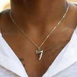 Koa Wood Fierce Mano Tooth Pendant Pendant Island by Koa Nani 