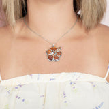 Koa Wood Hibiscus Pendant Pendant Island by Koa Nani 