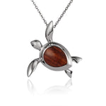 Koa Wood Hilo Honu Pendant Pendant Island by Koa Nani 