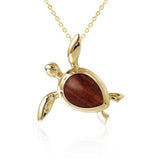 Koa Wood Hilo Honu Pendant Pendant Island by Koa Nani 