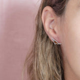 Koa Wood Humpback Whale Earrings Earrings Island by Koa Nani 