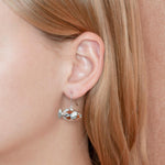 Koa Wood Humuhumu Earrings Earrings Island by Koa Nani 