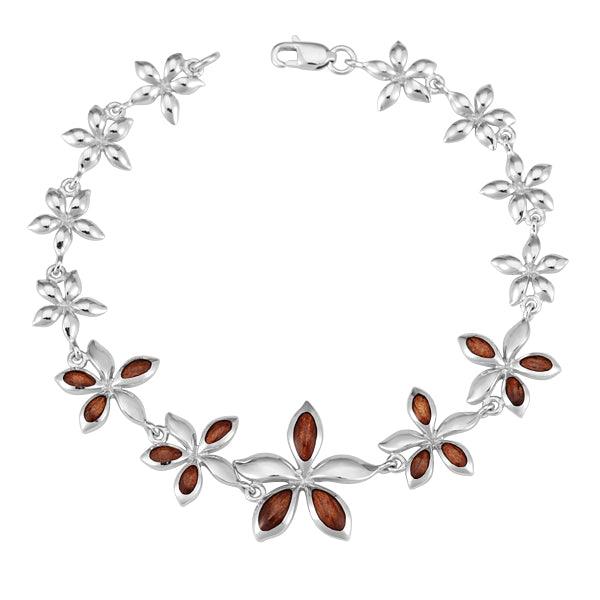 Koa Wood Jasmine Bracelet Bracelet Island by Koa Nani 
