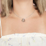 Koa Wood Joyful Hibiscus Pendant Pendant Island by Koa Nani 