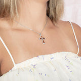 Koa Wood Ke’a Cross Pendant Pendant Island by Koa Nani 