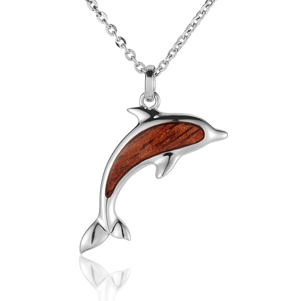 Koa Wood Nai’a Pendant Pendant Island by Koa Nani Small 