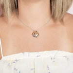 Koa Wood Oyster Shell Pendant Pendant Island by Koa Nani 