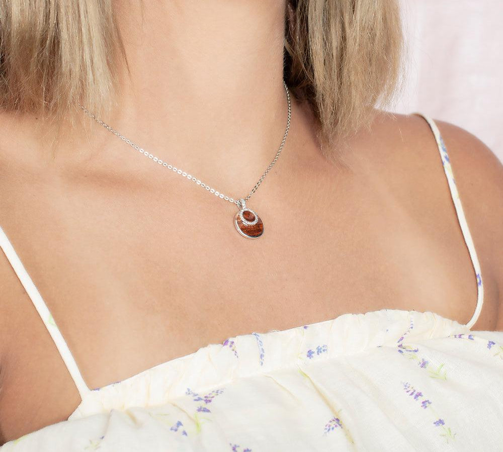 Koa Wood Radiant Glow Pendant Pendant Island by Koa Nani 