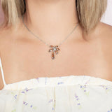 Koa Wood Retro Palm Tree Pendant Pendant Island by Koa Nani Large 