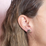 Koa Wood Retro Tiare Earrings Earrings Island by Koa Nani 