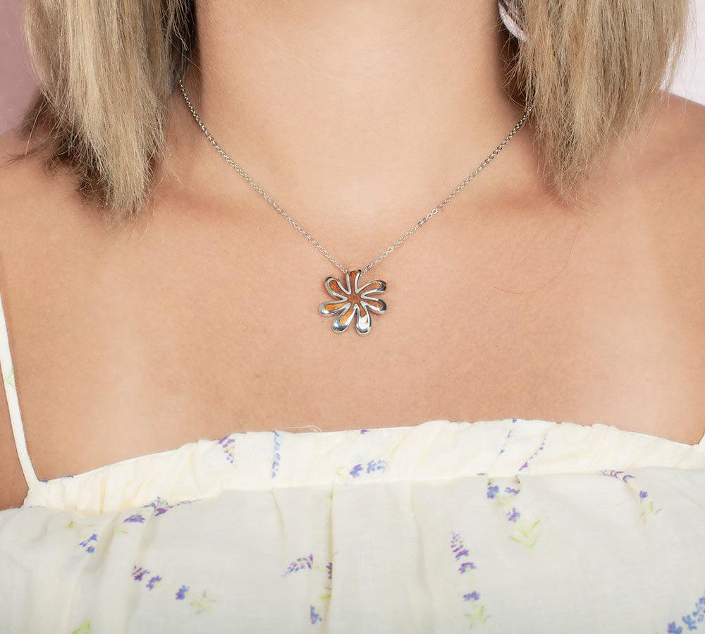 Koa Wood Retro Tiare Pendant Pendant Island by Koa Nani 