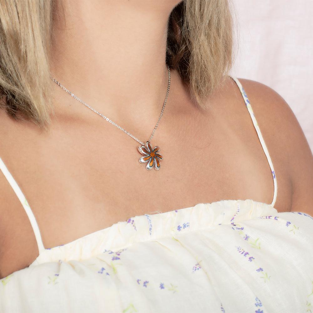Koa Wood Retro Tiare Pendant Pendant Island by Koa Nani 