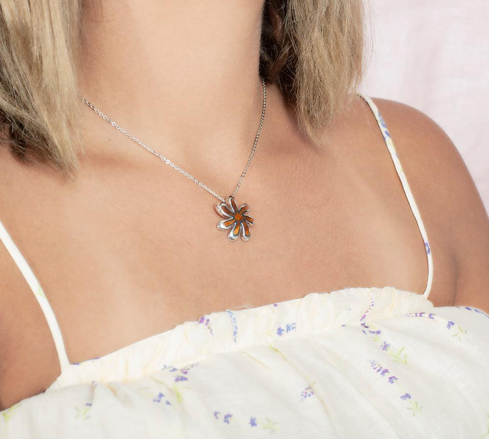 Koa Wood Retro Tiare Pendant Pendant Island by Koa Nani 