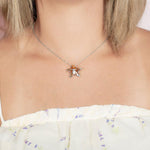 Koa Wood Royal Sea Star Pendant Pendant Island by Koa Nani Small 