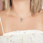 Koa Wood Shaded Palm Tree Pendant Pendant Island by Koa Nani 