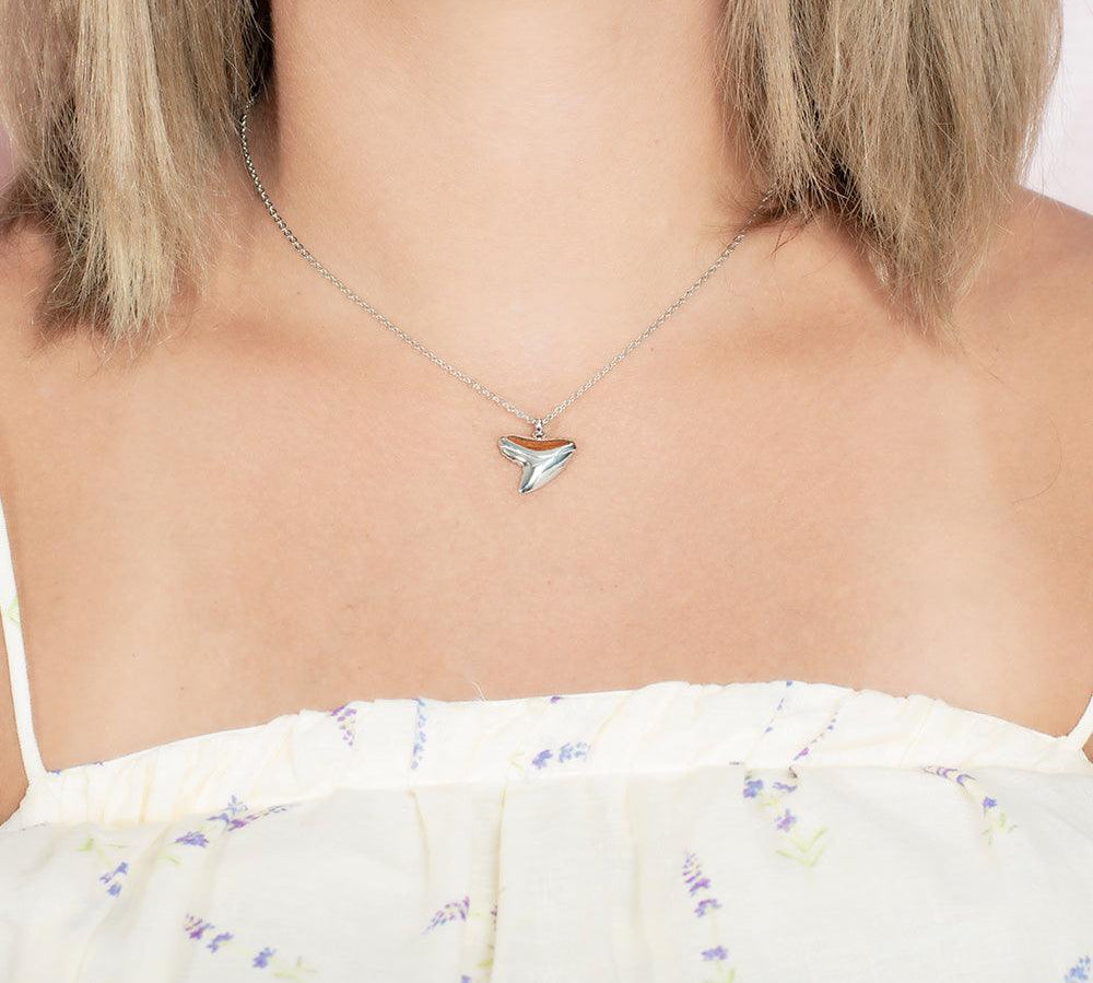 Koa Wood Shark Tooth Pendant Pendant Island by Koa Nani 