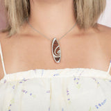 Koa Wood Surfboard Pendant Pendant Island by Koa Nani Large 