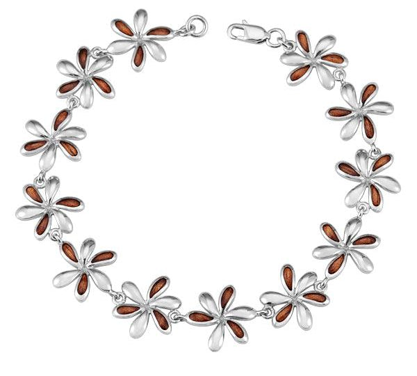 Koa Wood Tiare Bracelet Bracelet Island by Koa Nani 