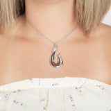 Koa Wood Ulua Fishhook Pendant Pendant Island by Koa Nani Large 
