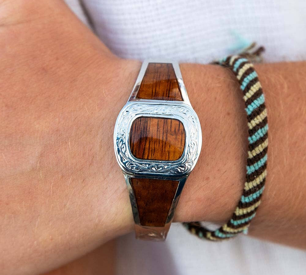 Koa Wood Warrior Bangle Bangle Island by Koa Nani 