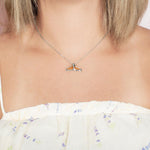 Koa Wood Whale Tail Pendant Pendant Island by Koa Nani Small 