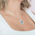 Larimar Ali’i Conch Shell Pendant Pendant Island by Koa Nani 