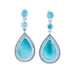 Larimar Allure Earrings Earrings Island by Koa Nani 