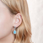 Larimar Allure Earrings Earrings Island by Koa Nani 