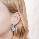 Larimar Allure Earrings Earrings Island by Koa Nani 