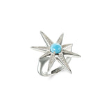 Larimar Art Deco Star Ring Ring Island by Koa Nani 