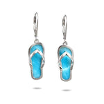 Larimar Beach Slipper Earrings Earrings Island by Koa Nani 