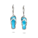 Larimar Beach Slipper Earrings Earrings Island by Koa Nani 