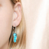 Larimar Beach Slipper Earrings Earrings Island by Koa Nani 