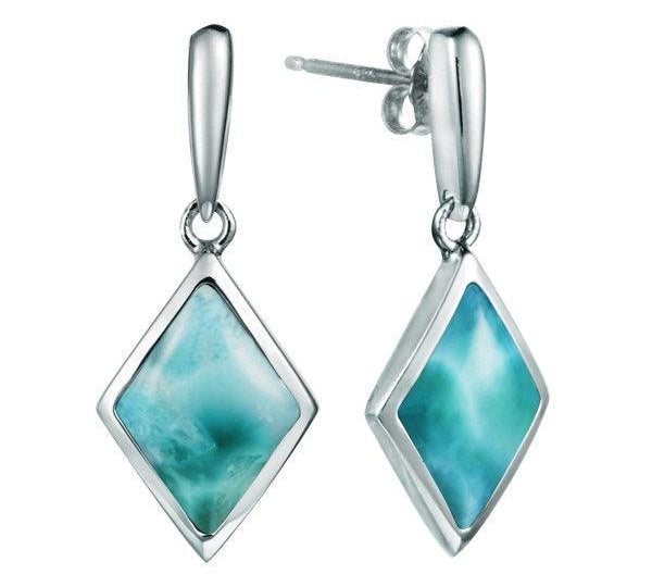 Larimar Bermuda Earrings Earrings Island by Koa Nani 