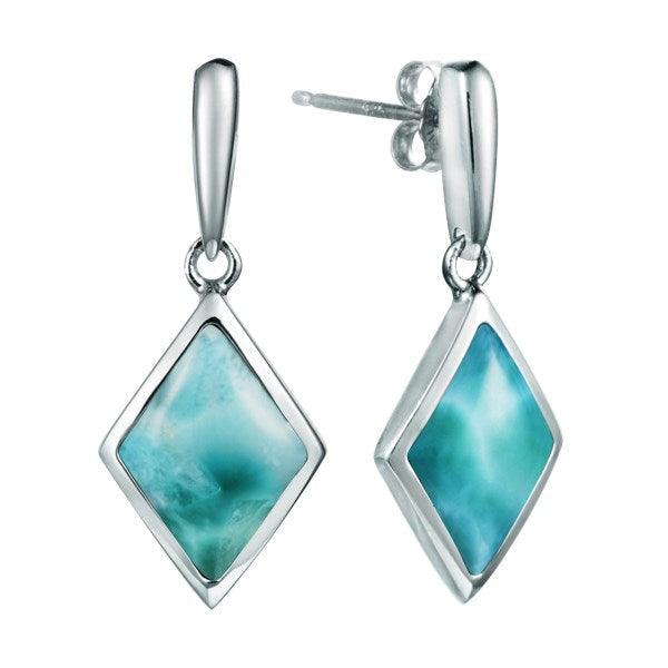 Larimar Bermuda Earrings Earrings Island by Koa Nani 