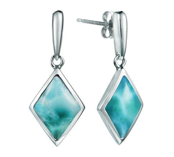 Larimar Bermuda Earrings Earrings Island by Koa Nani 