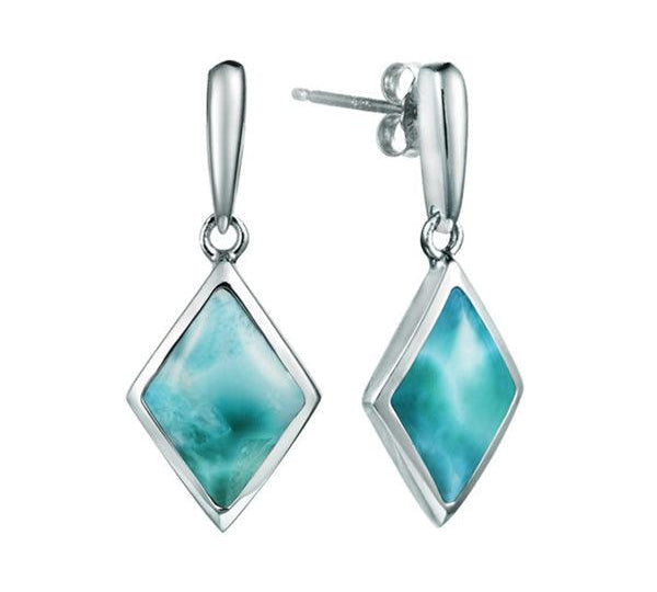 Larimar Bermuda Earrings Earrings Island by Koa Nani 