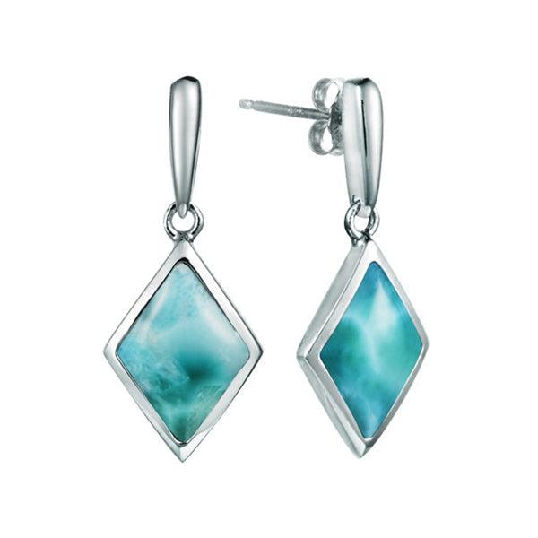 Larimar Bermuda Earrings Earrings Island by Koa Nani 