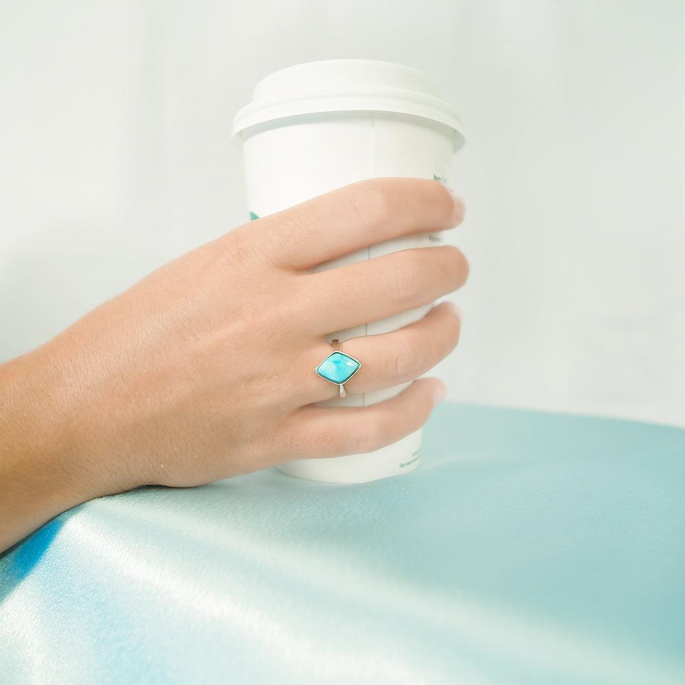 Larimar Bermuda RIng Ring Island by Koa Nani 