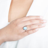 Larimar Blue Planet Ring Ring Island by Koa Nani 