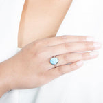 Larimar Blue Planet Ring Ring Island by Koa Nani 