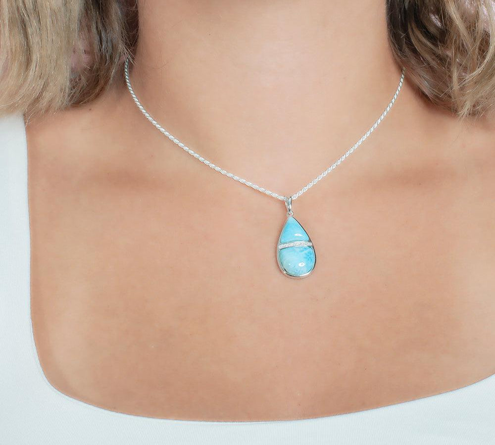 Larimar Bridge Pendant Pendant Island by Koa Nani 